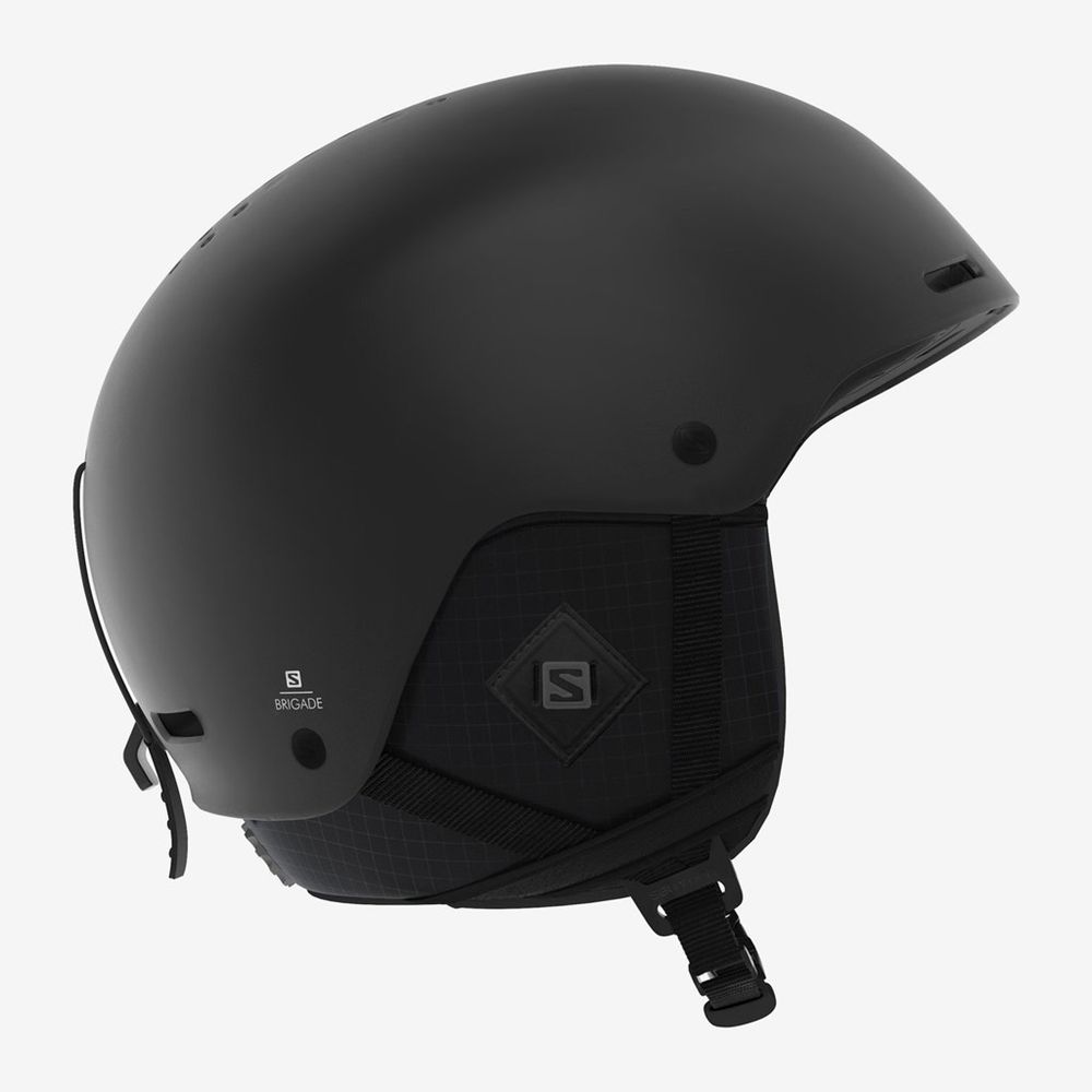 SALOMON BRIGADE+ Philippines - Men's Helmets - Black | 036142-XPY